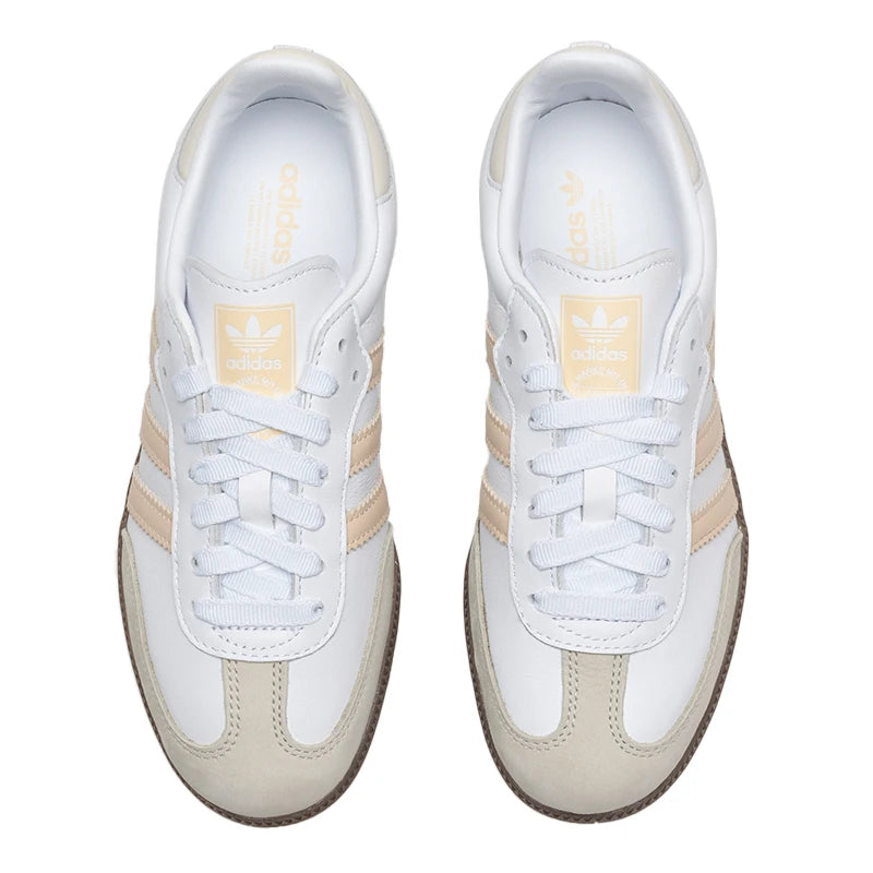 Adidas Originals Samba Women's Sneakers Retro Fashion T-Toe Shoes Low-Top Lightweight Casual Shoes Jh7300