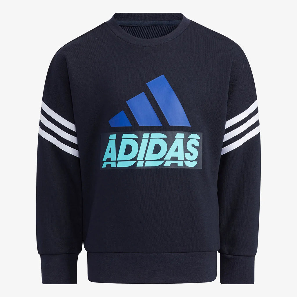 Adidas Official Authentic Season New Kids' Round Neck Casual Long Sleeve Sweatshirt H40249