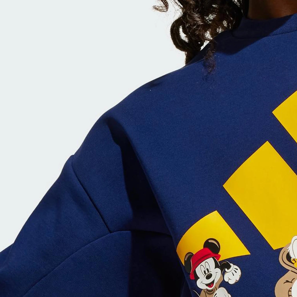 Adidas Official New Kids Round Neck Fashion Trend Printed Sweatshirt JD4550