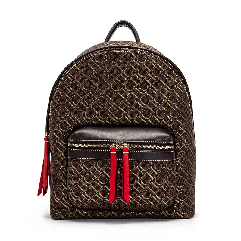 CH Luxury Brand Backpack Large Capacity Commuter Travel Backpack 2025 New Trend Brand Unisex Student Learning Storage Backpack