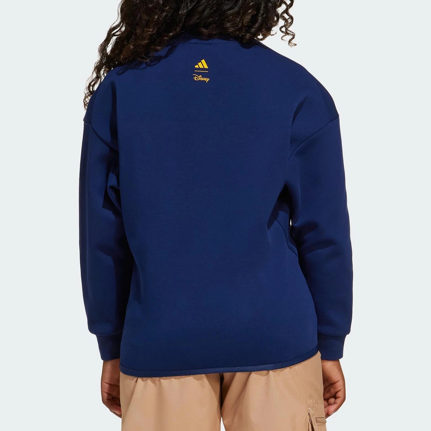 Adidas Official New Kids Round Neck Fashion Trend Printed Sweatshirt JD4550