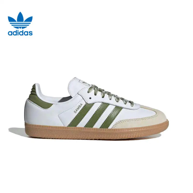 Adidas Sandalwood Men's and Women's Shoes SAMBA OG WORI Sports and Leisure Shoes JS1352