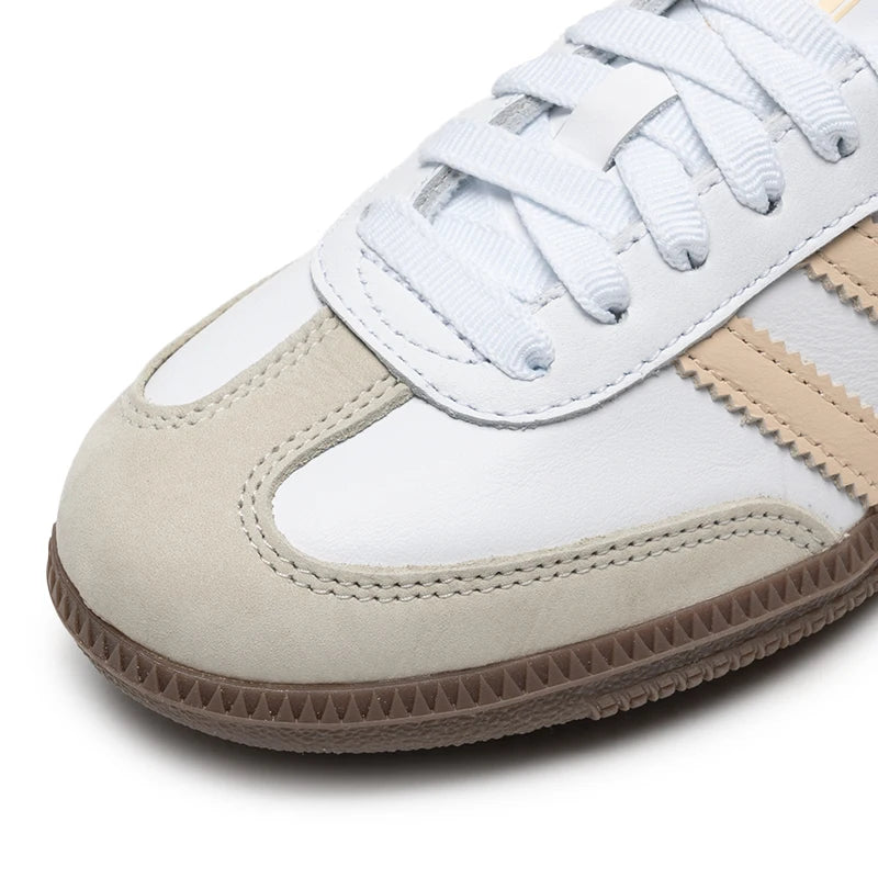 Adidas Originals Samba Women's Sneakers Retro Fashion T-Toe Shoes Low-Top Lightweight Casual Shoes Jh7300