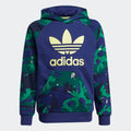 Adidas genuine clover children's printed hooded casual sports sweatshirt H20312