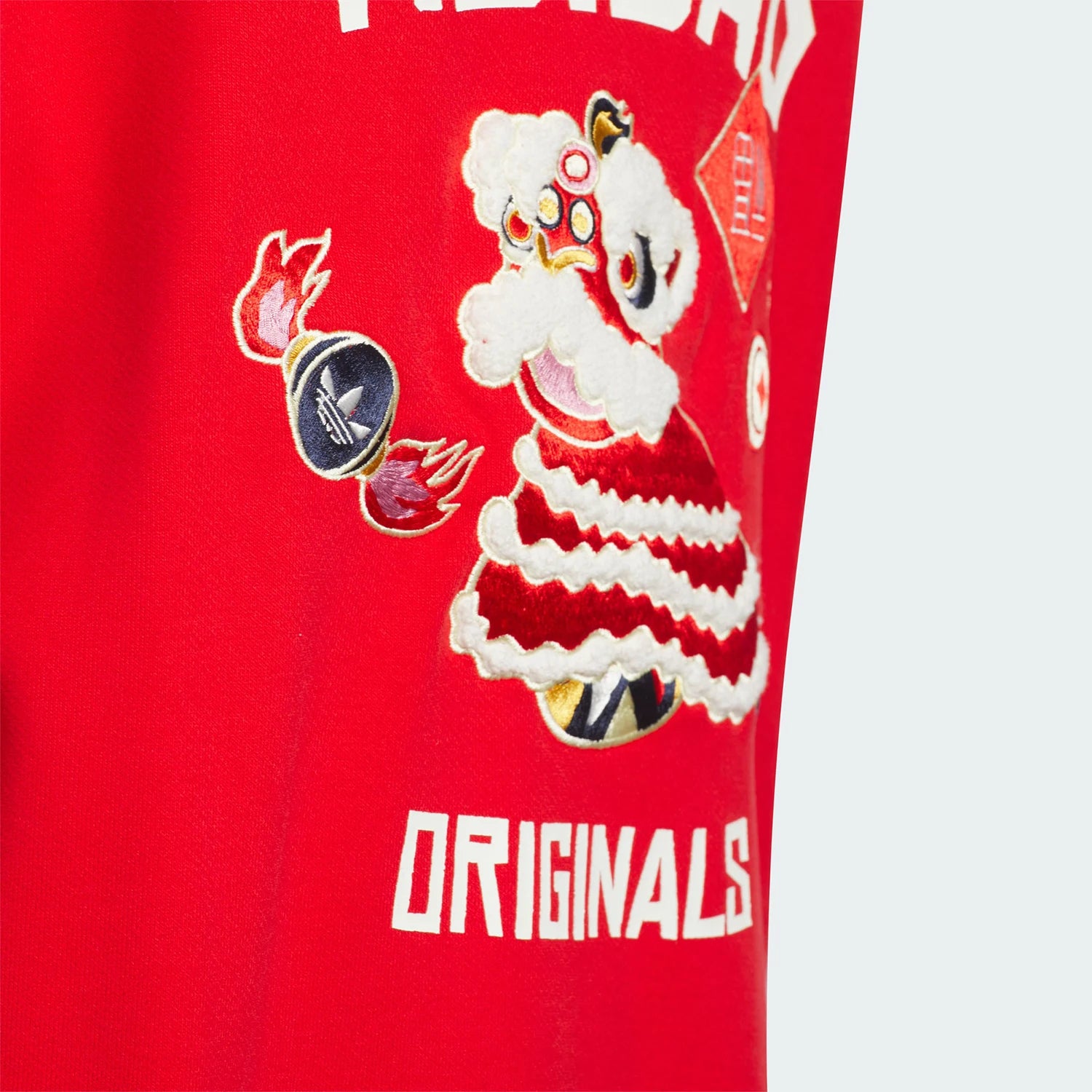 Adidas Official Genuine Three Stripes Kids' Sport Pullover Loose Round Neck Sweatshirt JM5862