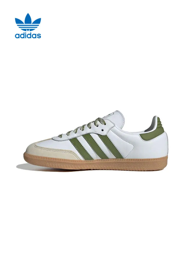 Adidas Sandalwood Men's and Women's Shoes SAMBA OG WORI Sports and Leisure Shoes JS1352